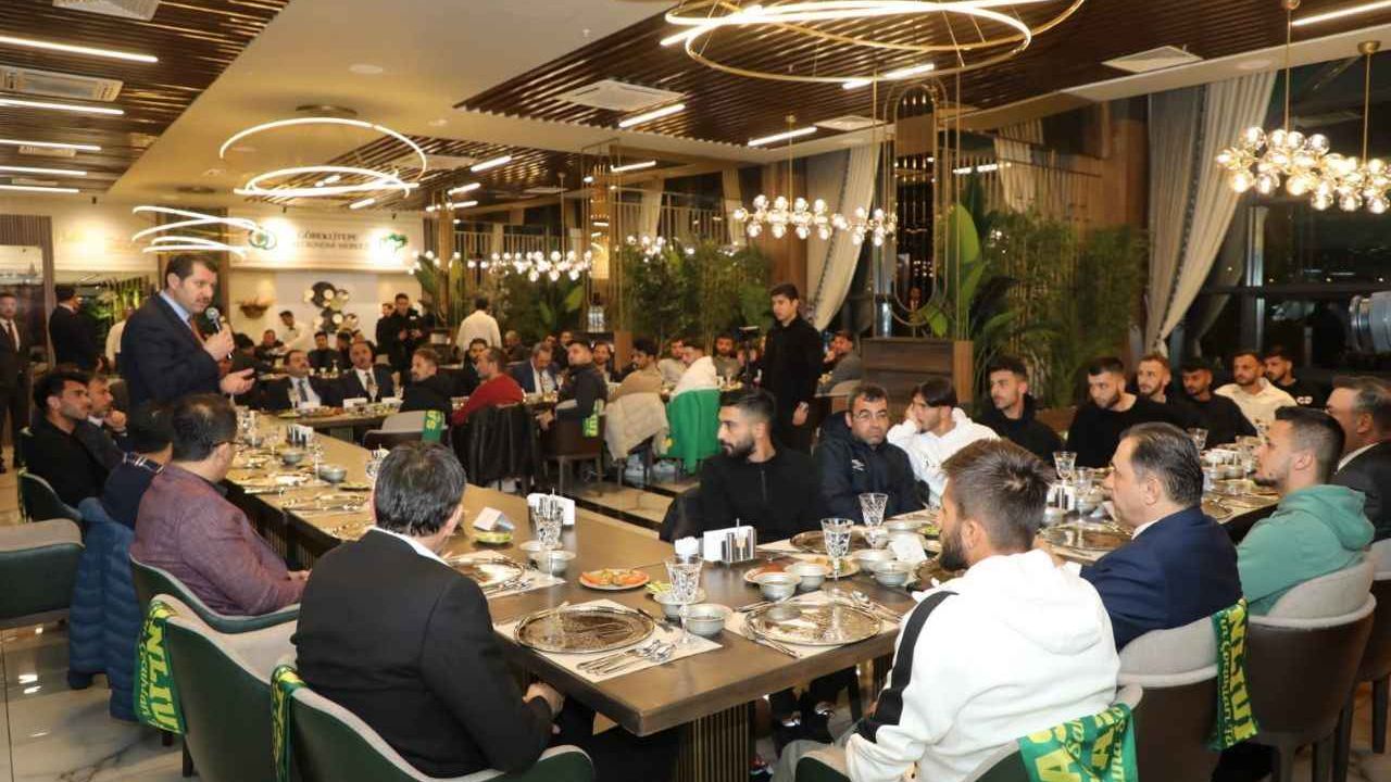 Valilik'ten Şanlıurfaspor için birlik-beraberlik yemeği