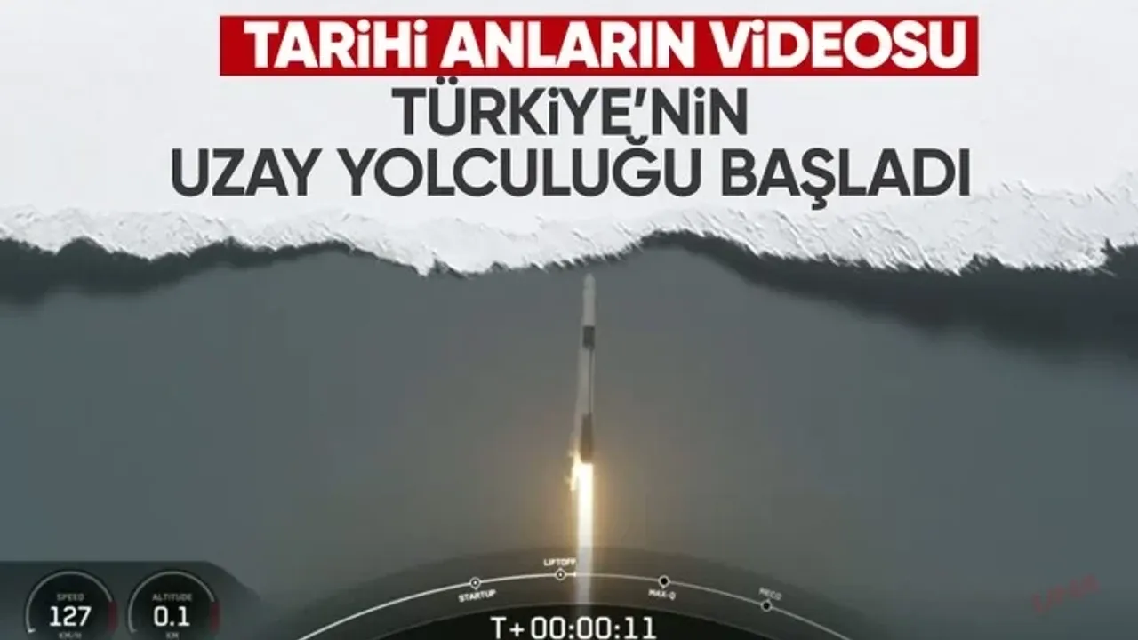 Türkiye'nin ilk uzay yolculuğu başladı!