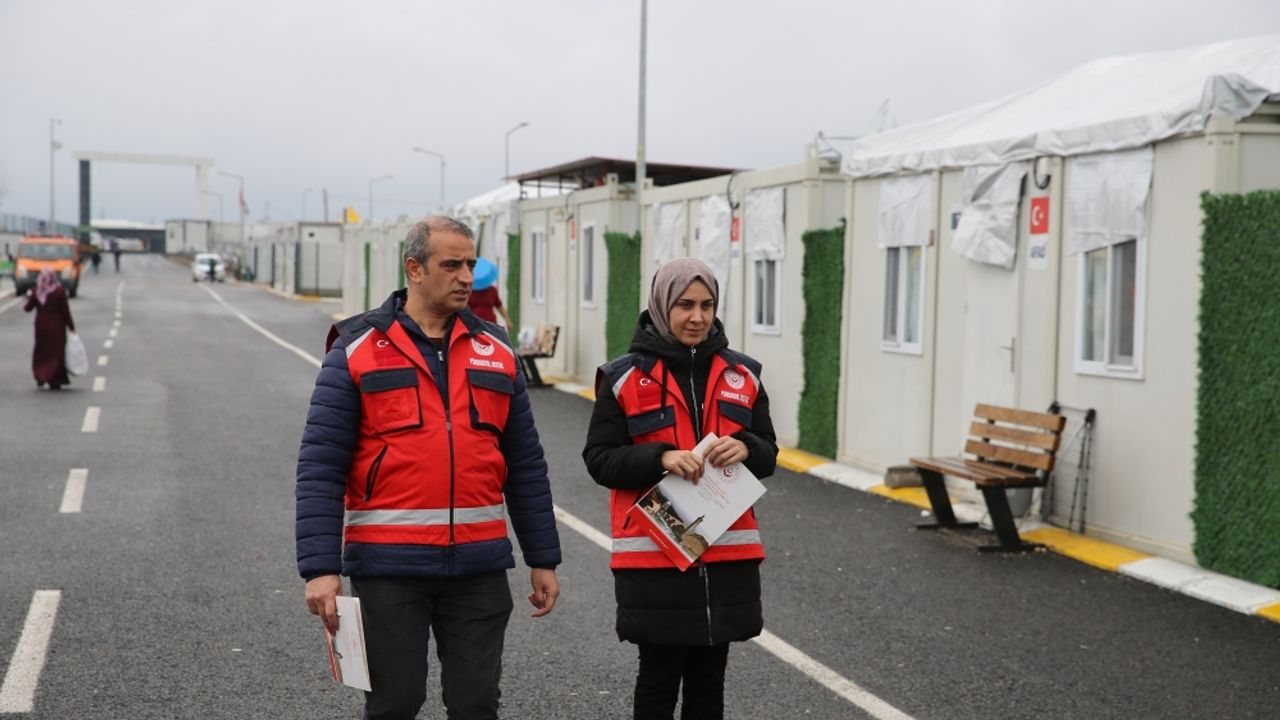 6 ŞUBAT DEPREMLERİNİN BİRİNCİ YILI - Diyarbakır'da evlerinde ziyaret edilen 158 bin 712 depremzede psikososyal destek aldı