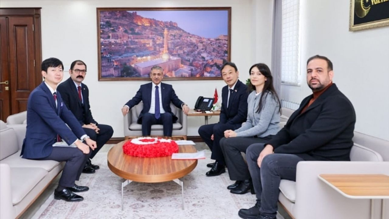 Japonya'nın Ankara Büyükelçisi Katsumata, Mardin Valiliğini ziyaret etti