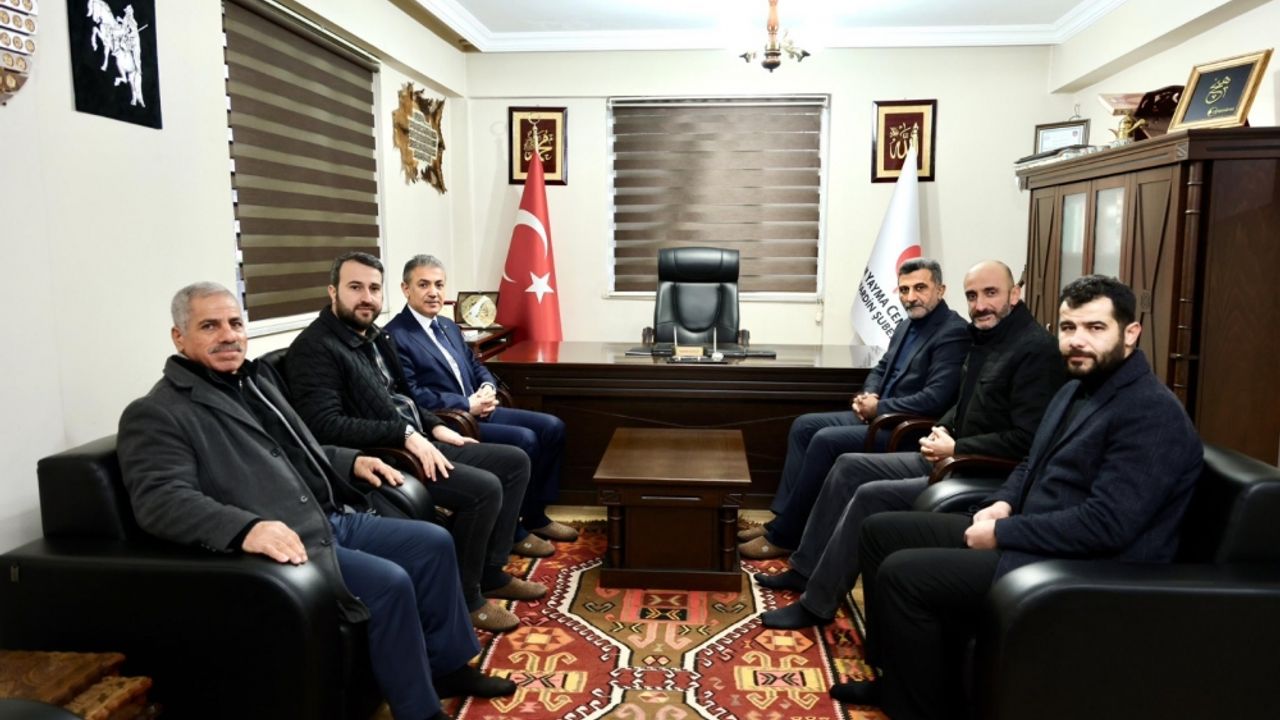 Mardin Valisi Tuncay Akkoyun, sivil toplum kuruluşlarını ziyaret etti