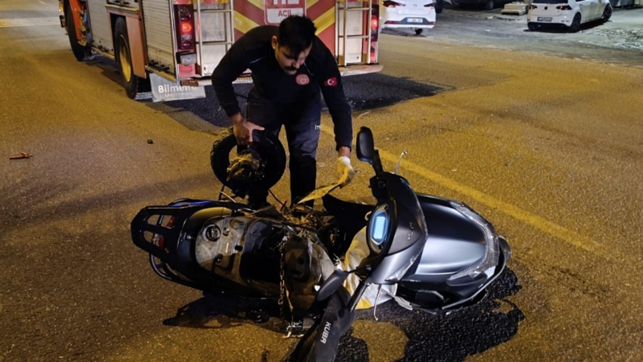 Mardin'de cip ile çarpışan motosikletin sürücüsü ağır yaralandı