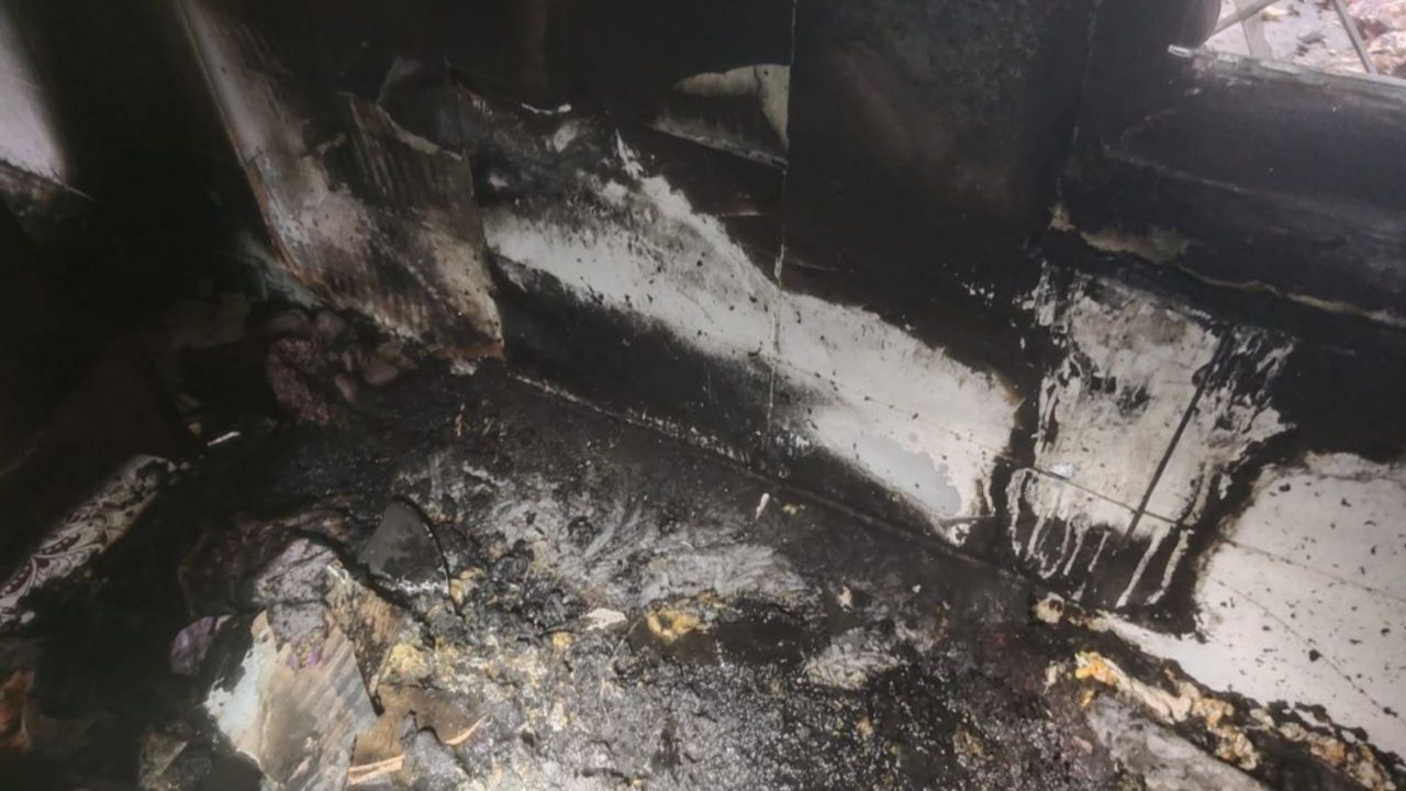 Mardin'de müstakil evde çıkan yangın söndürüldü