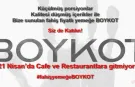 Fahiş fiyatlara boykot başlıyor! "20-21 Nisan'da kafe ve restoranlara gitmeyin"