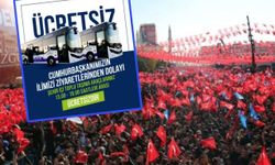 Erdoğan'ın mitingi için Büyükşehir Belediyesi toplu taşımayı ücretsiz yaptı