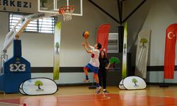 Gaziantep'te basketbol yetenek yarışması yapıldı