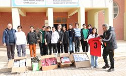 Kızıltepe Belediyesi öğrencilere spor malzemesi desteğinde bulundu