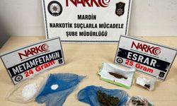 Mardin'de uyuşturucu operasyonunda yakalanan 3 şüpheliden 1'i tutuklandı