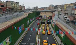 Gaziantep'te trafiğe açılan tünel 25 dakikadaki mesafeyi 1 dakikaya indirdi