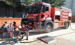 Midyat'ta deprem ve yangın tatbikatı