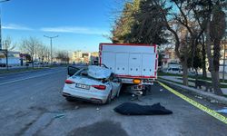 Şanlıurfa'da park halindeki tıra çarpan otomobilin sürücüsü öldü