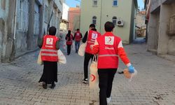 Türk Kızılay'dan Siirt'te 500 aileye pide yardımı