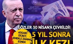 Asgari ücretten emekli maaşı zamlarına… Çalışma Meclisi 5 yıl sonra yeniden toplanıyor! Cumhurbaşkanı Erdoğan 30 Nisan’da açıklayacak