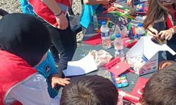 İslahiye'deki depremzede çocuklara 23 Nisan etkinliği