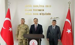 Siirt Valisi Kızılkaya, "Asayiş ve Güvenlik Değerlendirme Toplantısı"nda konuştu: