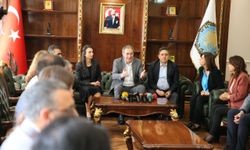 DEM Parti Eş Genel Başkanları Hatimoğulları ve Bakırhan, Diyarbakır ve Mardin'de ziyaretlerde bulundu