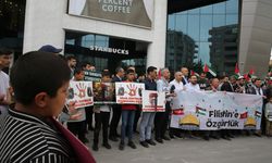 Mardin'de İsrail'in Gazze'ye yönelik saldırıları protesto edildi