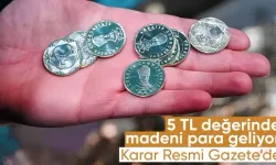 Yeni 5 TL Madeni Para Tedavüle Çıkıyor: Resmi Gazete’de Yayımlandı