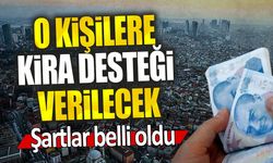 O kişilere kira desteği verilecek: Şartlar belli oldu