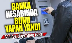 Banka hesabında bunu yapan yandı: Maliye düğmeye bastı