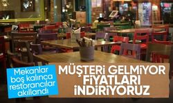 Müşteri sayılarının azaldığı restoran ve kafelere indirim çağrısı