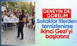 Deneyinde Görelim! Sokak İtlerden Temizlenirse İkinci Geziyi Başlatırız