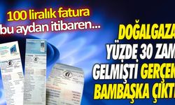 Doğalgaza yüzde 30 zam gelmişti, gerçek bambaşka çıktı '100 liralık fatura bu aydan itibaren...'