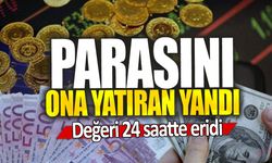 Parasını ona yatıran yandı: Değeri 24 saatte eridi