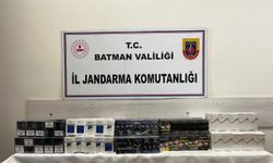 Batman'da bir minibüste gümrük kaçağı sigara ele geçirildi