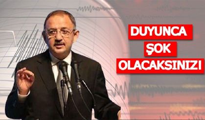 Bakan Özhaseki’den dikkat çeken deprem açıklaması!