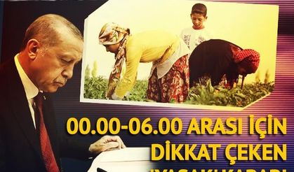 Mevsimlik tarım işçileriyle ilgili yeni düzenleme! Erdoğan imzaladı, Resmi Gazete'de yayımlandı