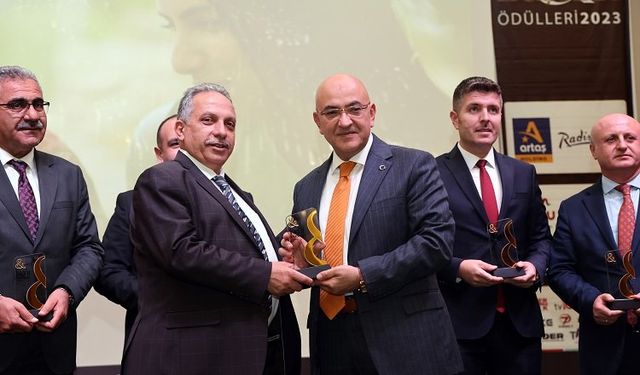 Kayseri Talas'a 5 yılda 100 ödül
