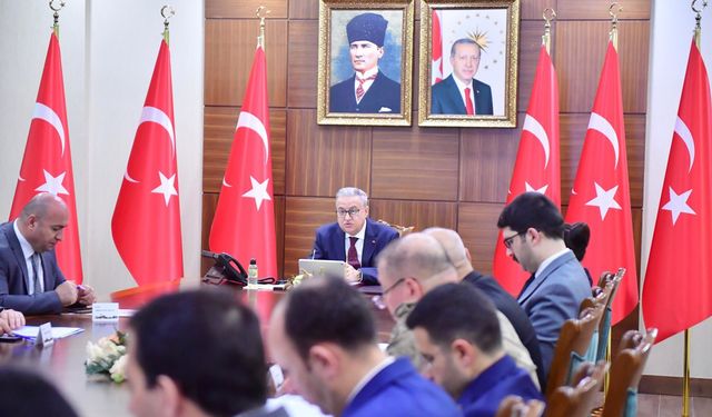 Diyarbakır'da "Seçim Koordinasyonu ve Güvenliği Toplantısı" yapıldı