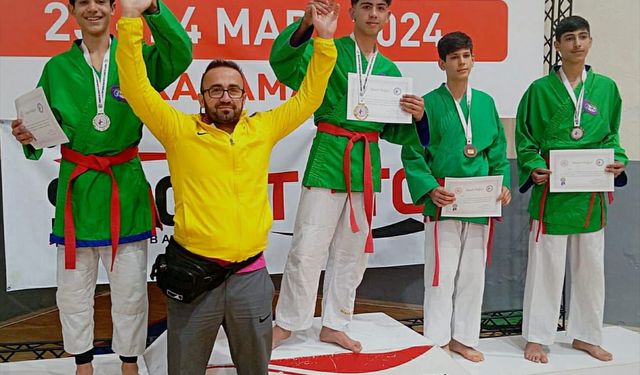 Diyarbakırlı sporcular Ümitler Kuraş Türkiye Şampiyonasında derece elde etti