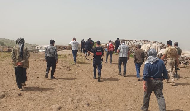 Diyarbakır'da kayıp çobanın bulunması için başlatılan çalışma sürüyor