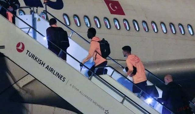 Galatasaray kafilesi Şanlıurfa'dan ayrıldı