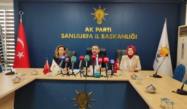 AK Parti Şanlıurfa’dan '27 Mayıs Darbesi’ açıklaması