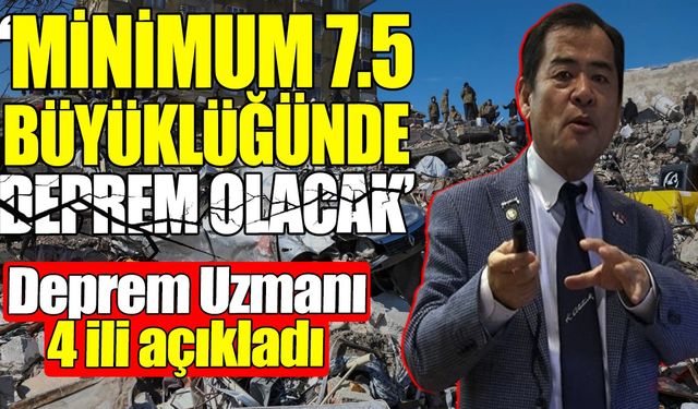 Deprem Uzmanından Kritik Uyarı: Türkiye'nin 4 İli İçin 7.5 ve Üzeri Deprem Riski