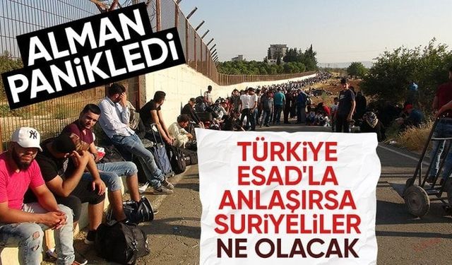 Alman medyasında 'Türkiye, Suriye ile barışıyor' paniği
