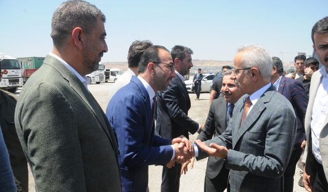 Ulaştırma ve Altyapı Bakanı Abdulkadir Uraloğlu, Şırnak'ta konuştu:
