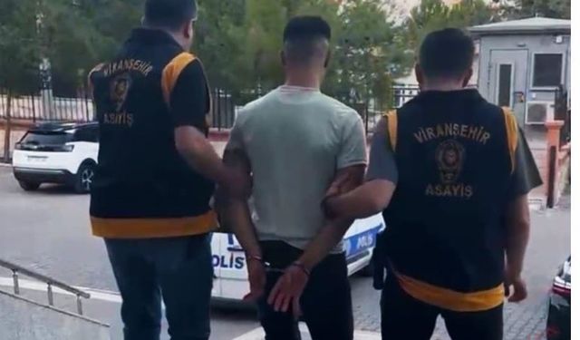 Şanlıurfa'da 8 yıl 6 ay 15 gün hapis cezası bulunan oto faresi yakalandı